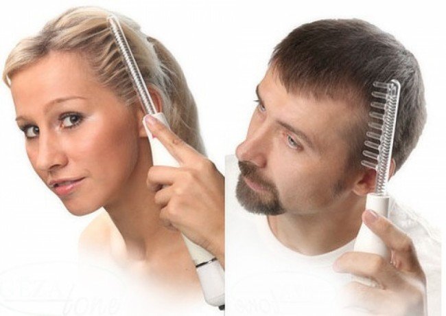 дарсонвализация волосистой части головы