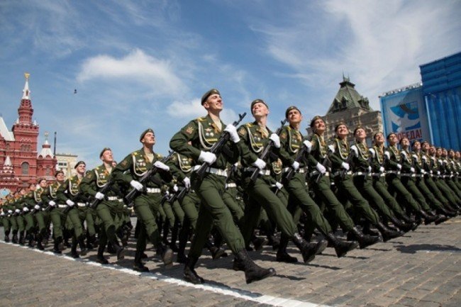 Второе место - армия России, по рейтингу Global Firepower