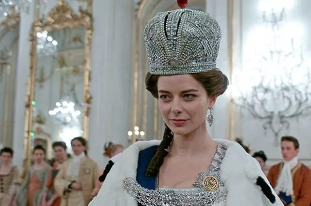Александрова в роли Екатерины Великой