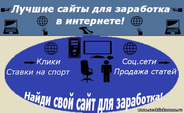сайты для заработка