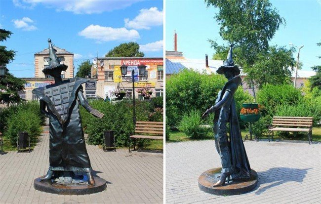 памятник шоколаду в Покрове