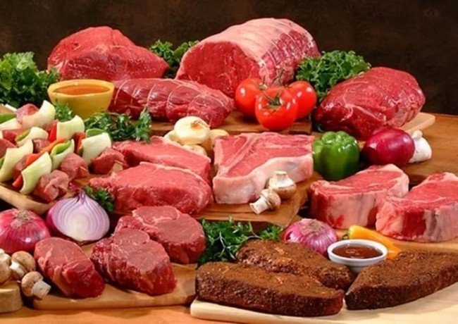 разные сорта мяса