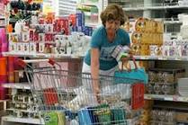 покупки в супермаркете
