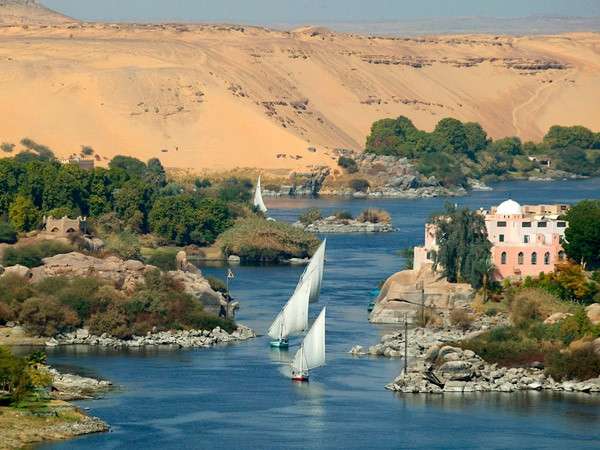 самая длинная река Африки Нил