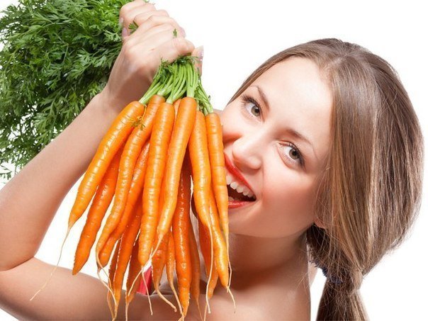 польза моркови для лица