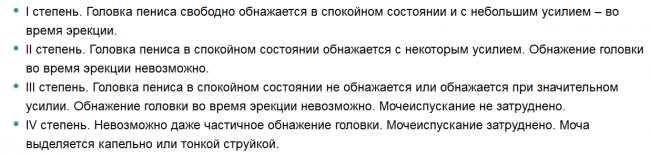 мальчики и фимоз