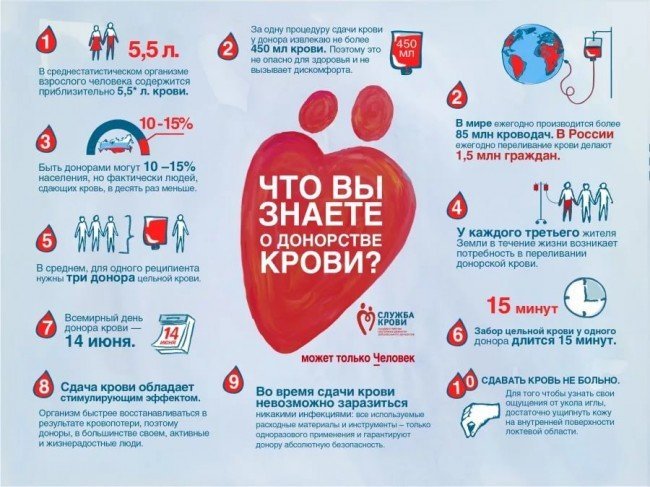 факты про донорство
