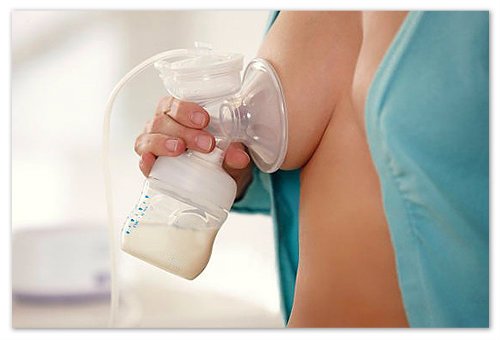сцеживание молока