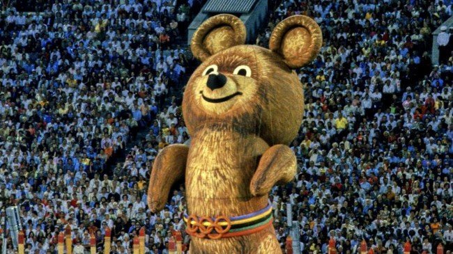 талисман Олимпиады 1980г.