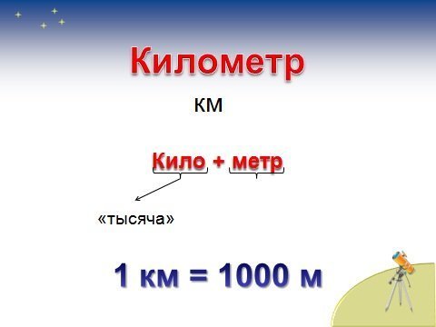 километр, правописание