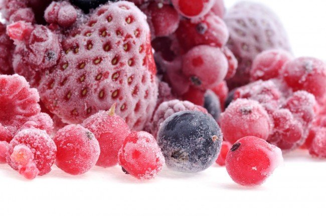 полезные свойства замороженных ягод и фруктов