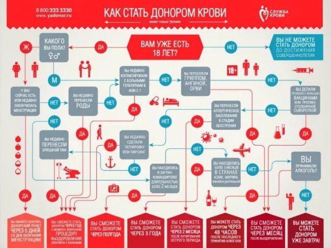 как быть донором