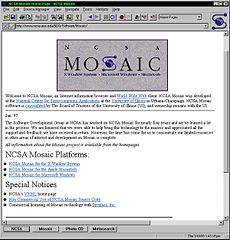Mosaic - первый браузер