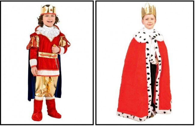Как сделать костюм короля для мальчика своими руками