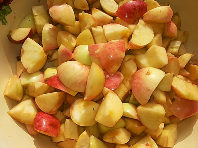яблоки для шарлотки
