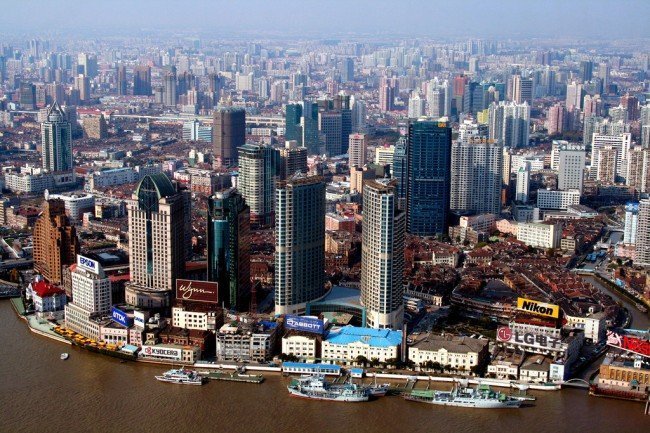 шанхай - самый населённый город планеты