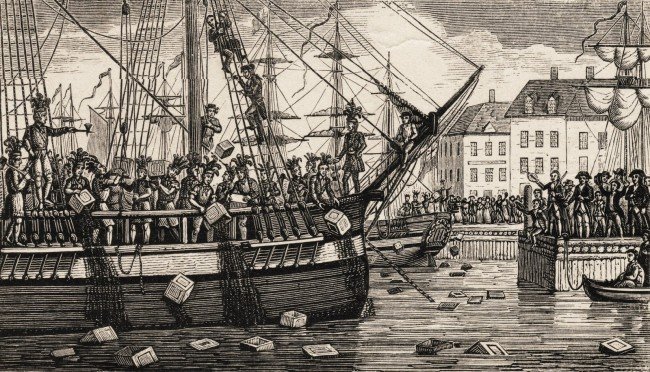 Какое название получила акция протеста 1773 года в Бостоне.