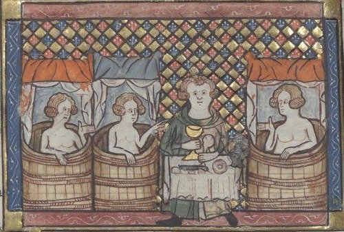 баня в средние века