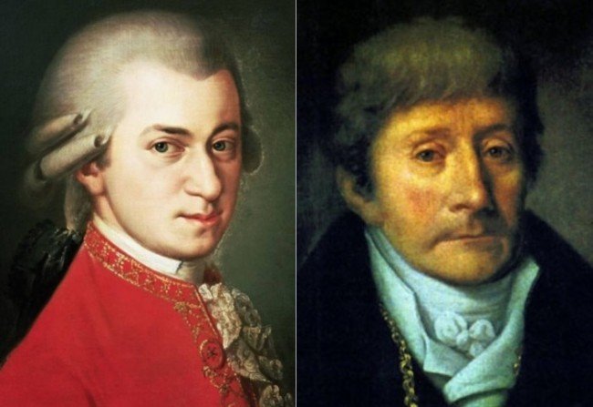 Моцарт и Сальери: композиторы