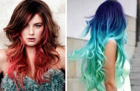 Цвет волос которые предпочитают школьницы.