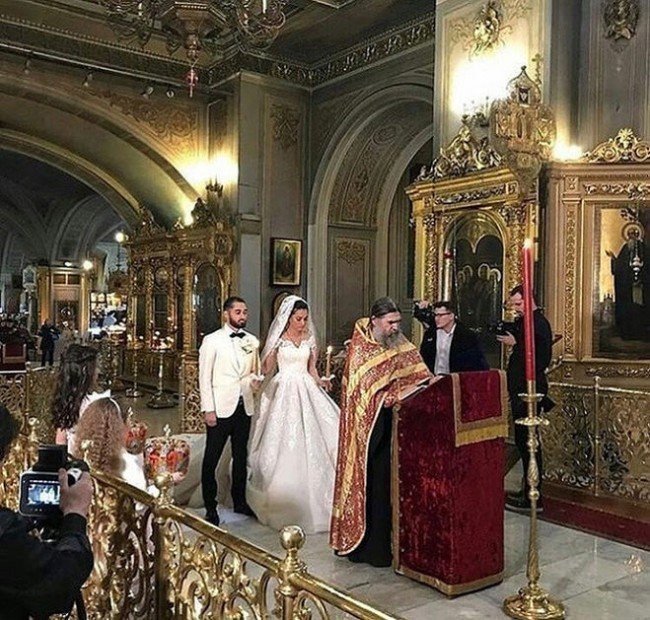 Венчание рэпера Мота и Марии Гураль