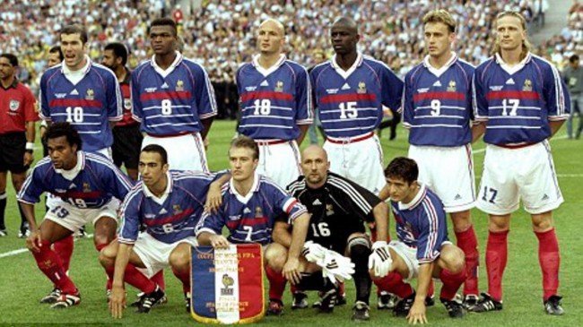 победители чемпионата мира 1998 года