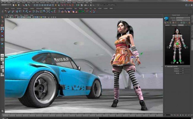 Maya - программа для создания мультфильмов