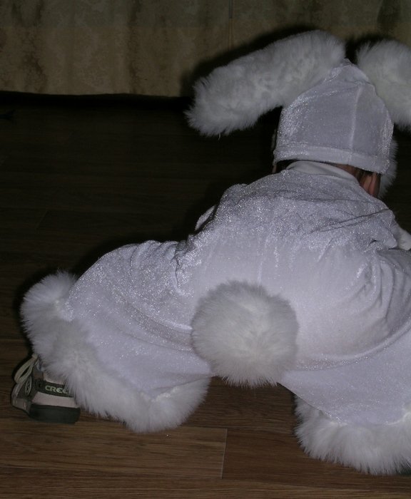 Сшить Новогодний костюм зайца, зайки, Зайчика, снеговика, снежинки, ёлочки, принцессы своими руками