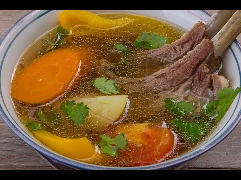 Шурпа из баранины.