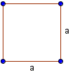 квадрат - определение периметра