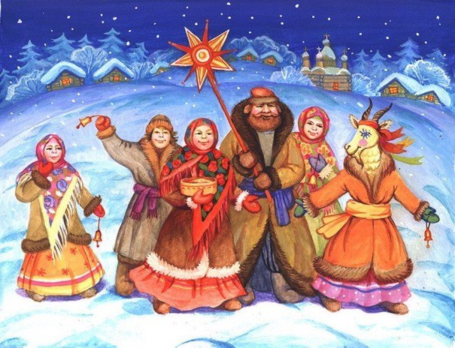 Встреча Нового года на Руси