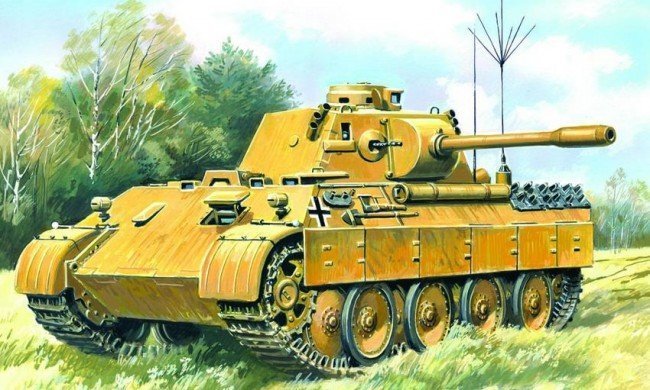 немецкий танк Пантера