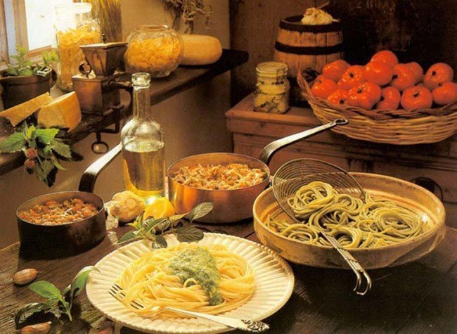 Какие блюда итальянской кухни вы знаете