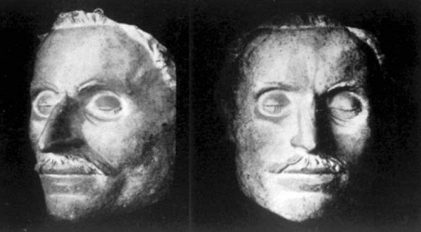 Посмертная маска Гоголя