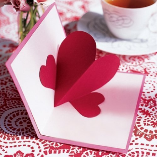 валентинка из картона