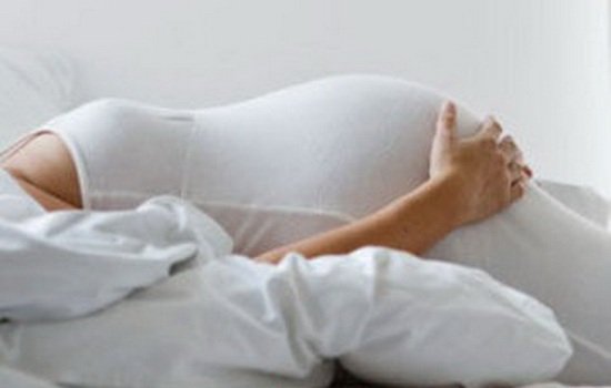 Сон на спине беременной