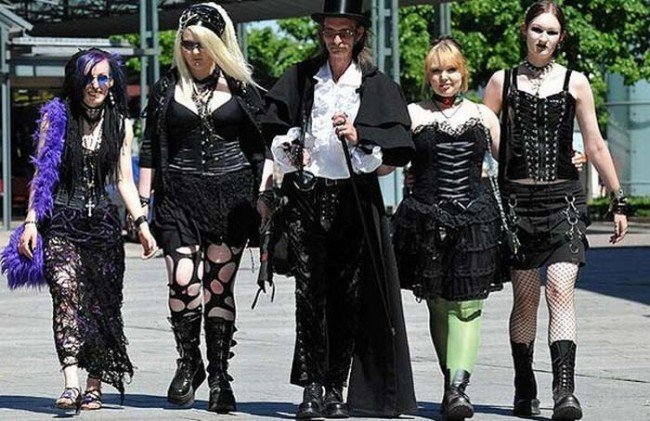 Костюмы современных субкультур