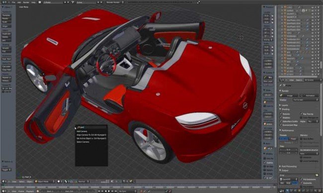 Blender - программа для создания мультфильмов