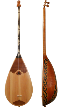 Казахский двухструнный инструмент