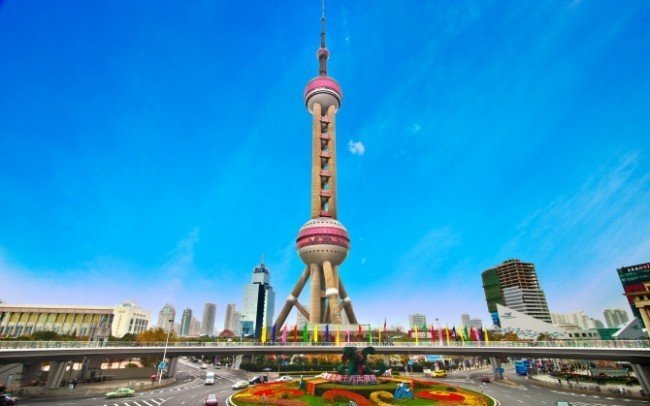 башня "Восточная Жемчужина в Шанхае