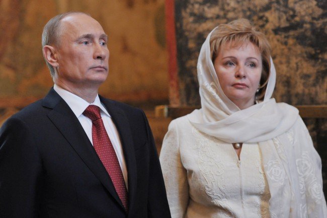 Владимир и Людмила Путины - первая леди страны