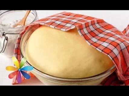 Дрожжевое тесто для пирожков