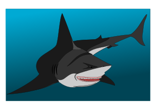 Свирепая акула