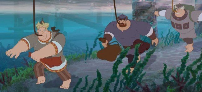 Мультфильм "Три богатыря и Морской царь": о чем он