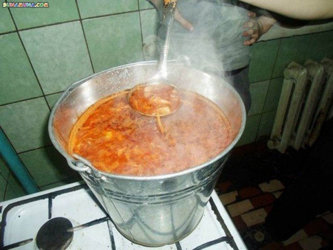 ведро супа