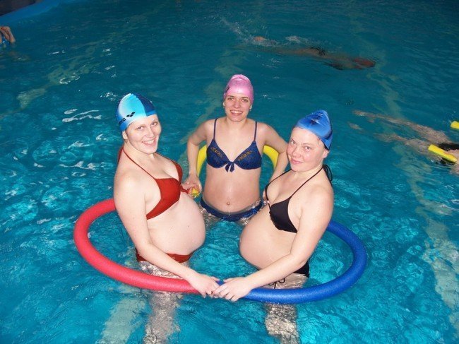 беременность и бассейн совместимы