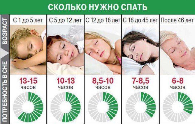 диаграмма сна