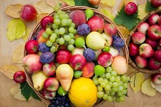 осенние фрукты