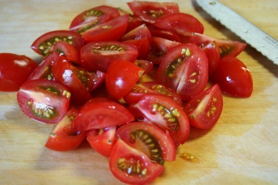 Калорийность салата из томатов