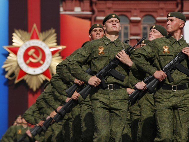 солдаты россии